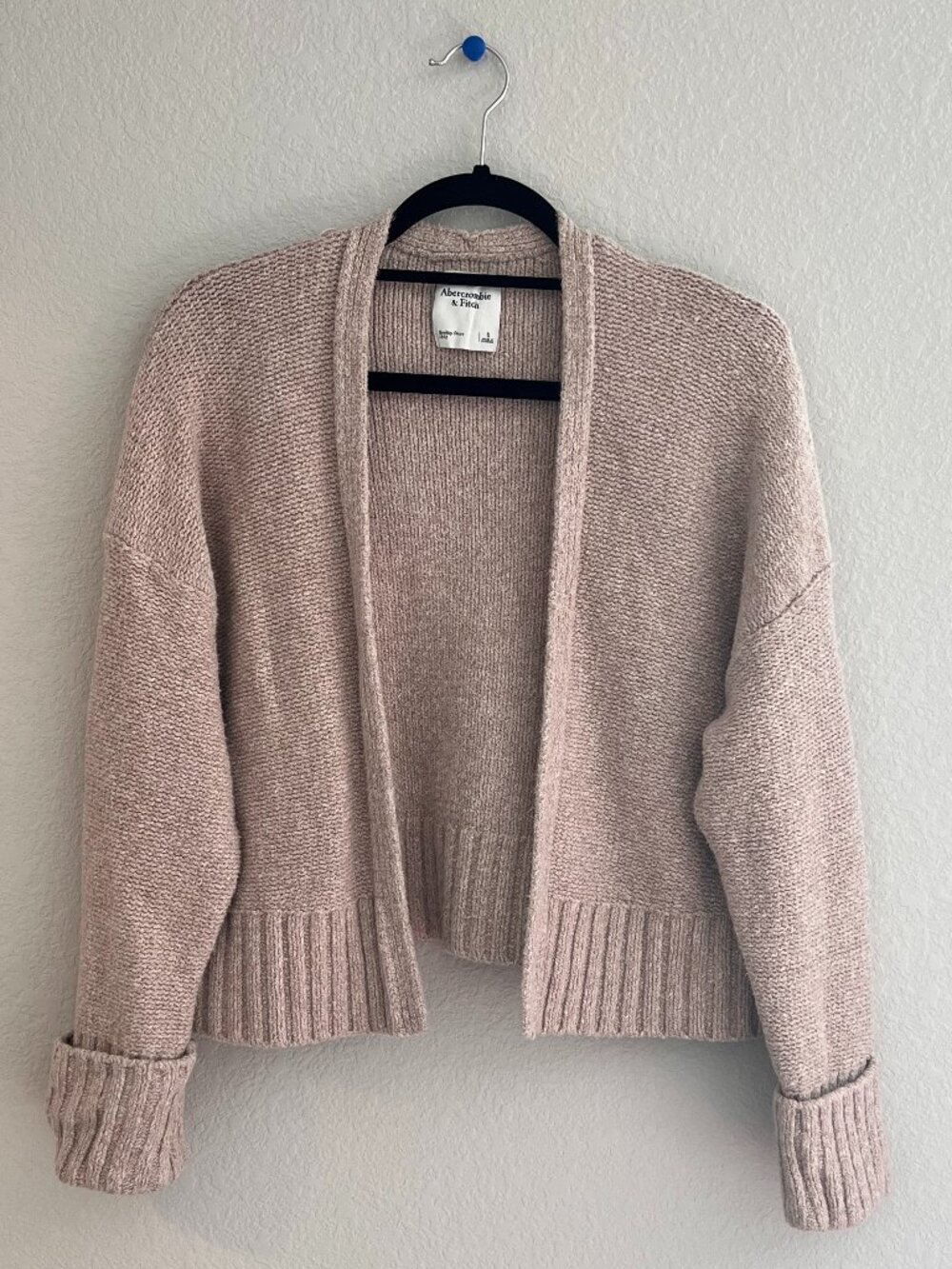 Abercrombie & Fitch Open Front Knit Cardigan Sweater Size S